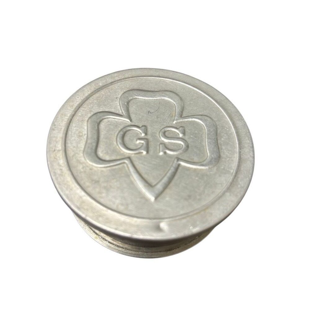 Vintage Girl Scouts Aluminum Collapsible Drinking Cup